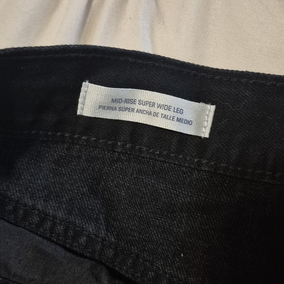 NWT Universal Thread Super Wide Leg Black Jeans - Picture 9 of 14